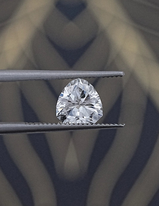 Step Cut Trillion Shape Lab Grown Diamond Lab Grown Diamond