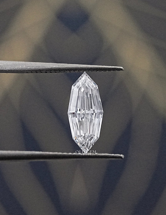 Step Cut Marquise Lab Grown Diamond