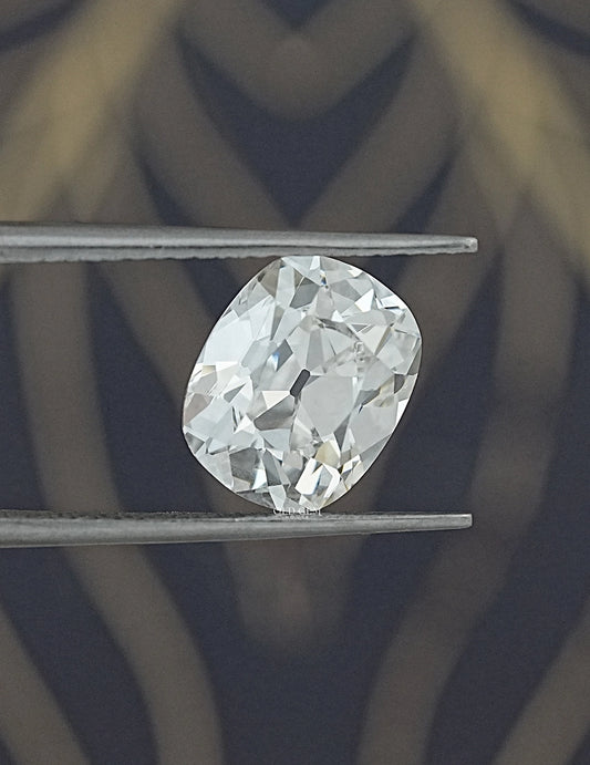 3.45 CT Old Mine Cushion Lab Loose Diamond Lab Grown Diamond