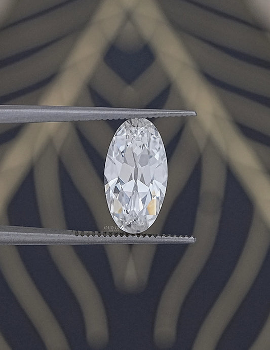 Old Mine Moval Cut Lab Diamond Lab Grown Diamond