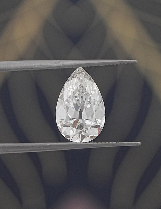 Old Mine Pear Cut Lab Grown Diamond Lab Grown Diamond