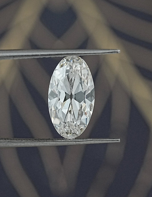 Old Mine Moval Cut Lab Grown Loose Diamond Lab Grown Diamond