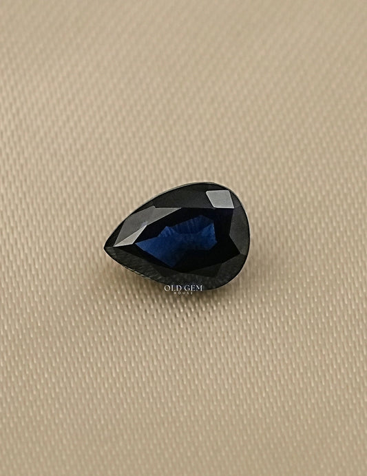 Pear Shape Blue Sapphire Gemstone Gemstone