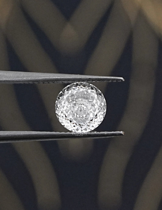 Portuguese Cut Round Loose Diamond Lab Grown Diamond