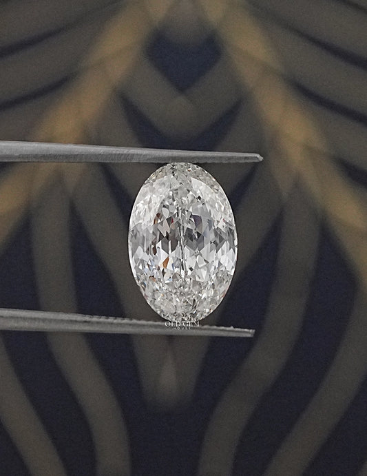 Portuguese Oval Cut Lab Grown Diamond