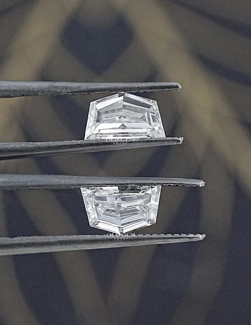 Cadillac Step Cut Lab Grown Diamond Pair Lab Grown Diamond