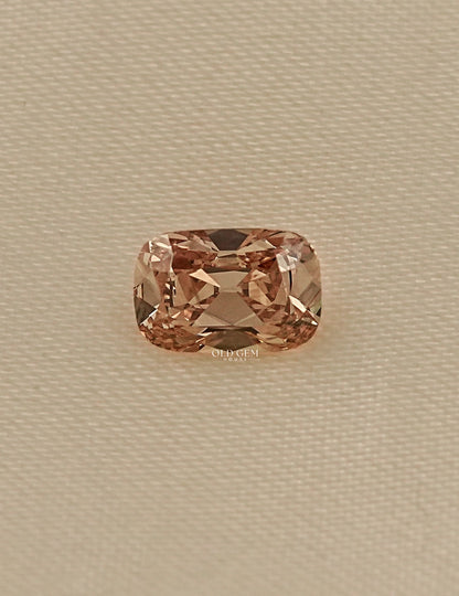 1.20 Carat Brown Old Mine Cushion Lab Loose Lab Grown Diamond