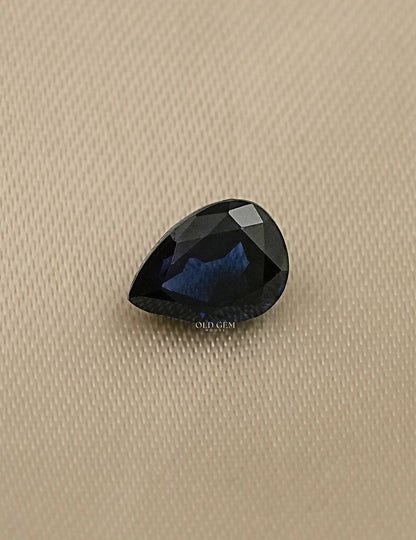 Pear Shape Blue Sapphire Gemstone Gemstone