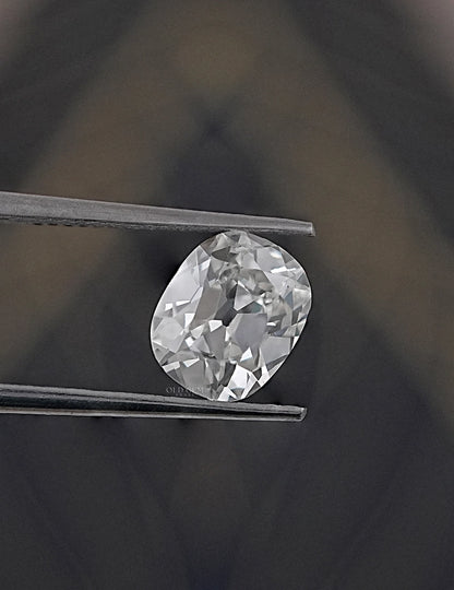 Old Mine Cushion Lab Diamond 2.30 Ct