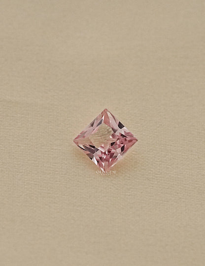 Pink Princess Cut Loose Gemstone Gemstone