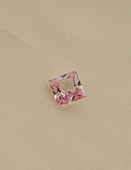 Pink Princess Cut Loose Gemstone Gemstone