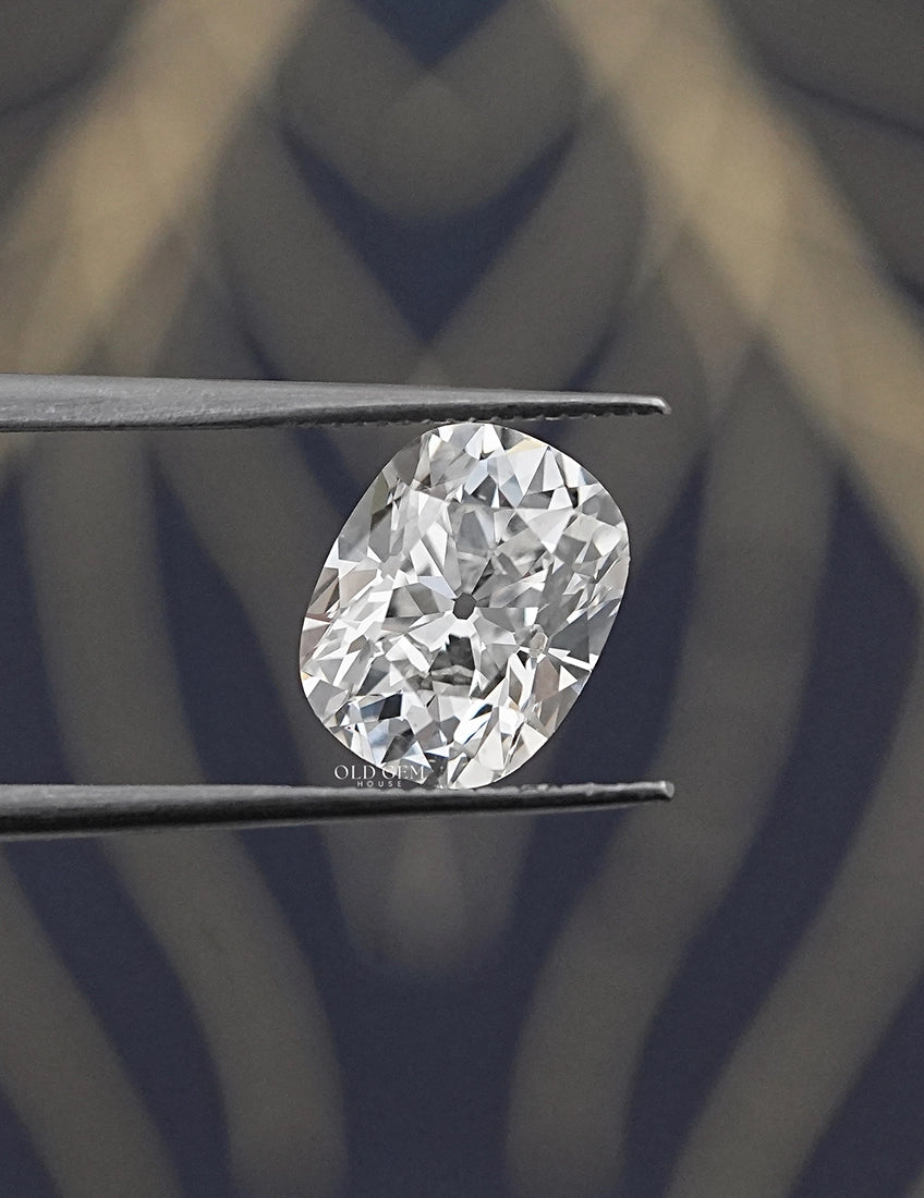 2.80 Carat Old Mine Cushion Lab Grown Diamond