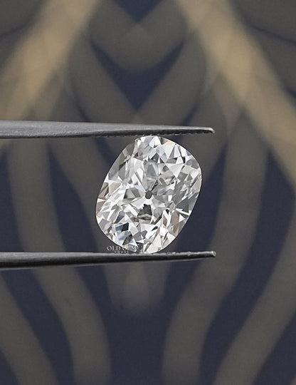 2.80 Carat Old Mine Cushion Lab Grown Diamond