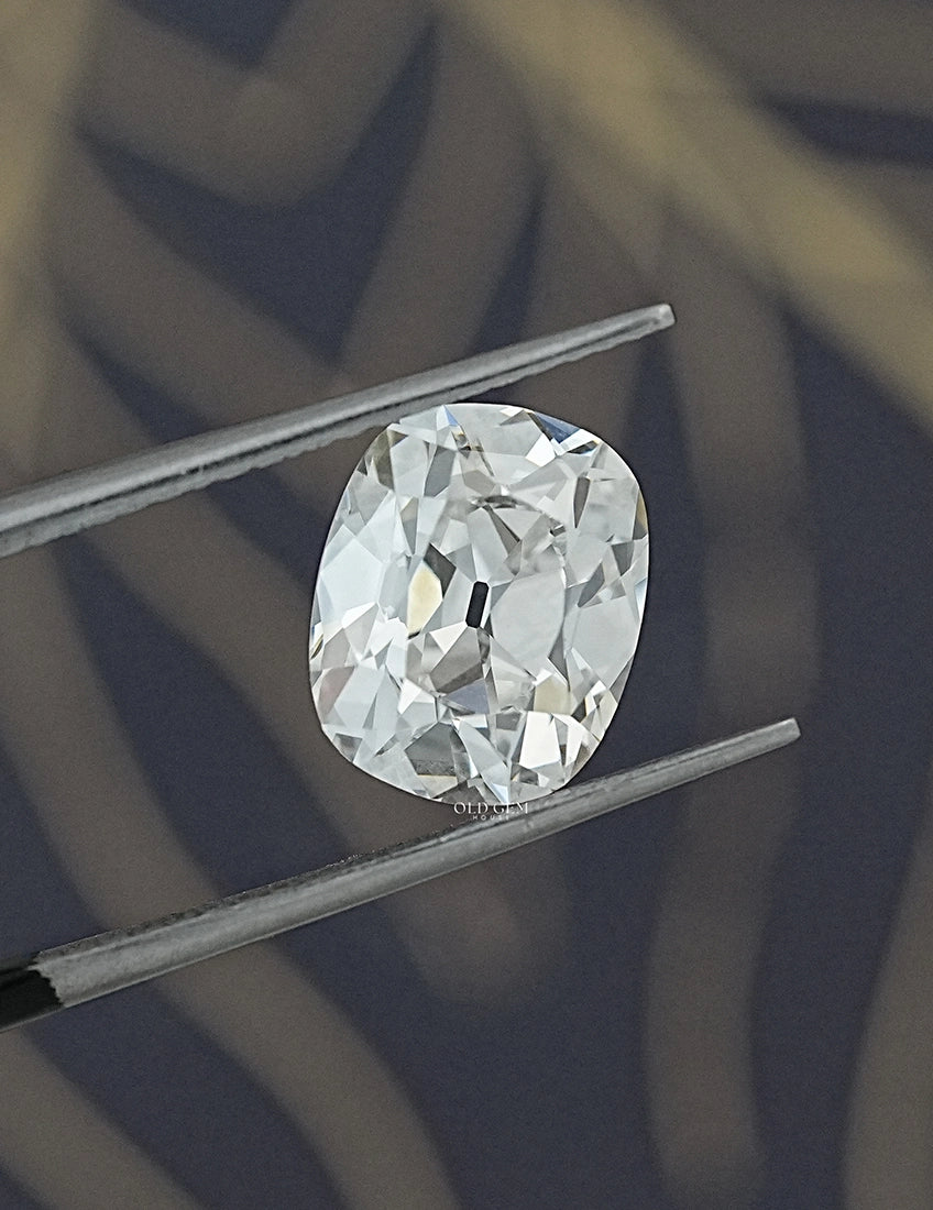 3.45 CT Old Mine Cushion Lab Loose Diamond