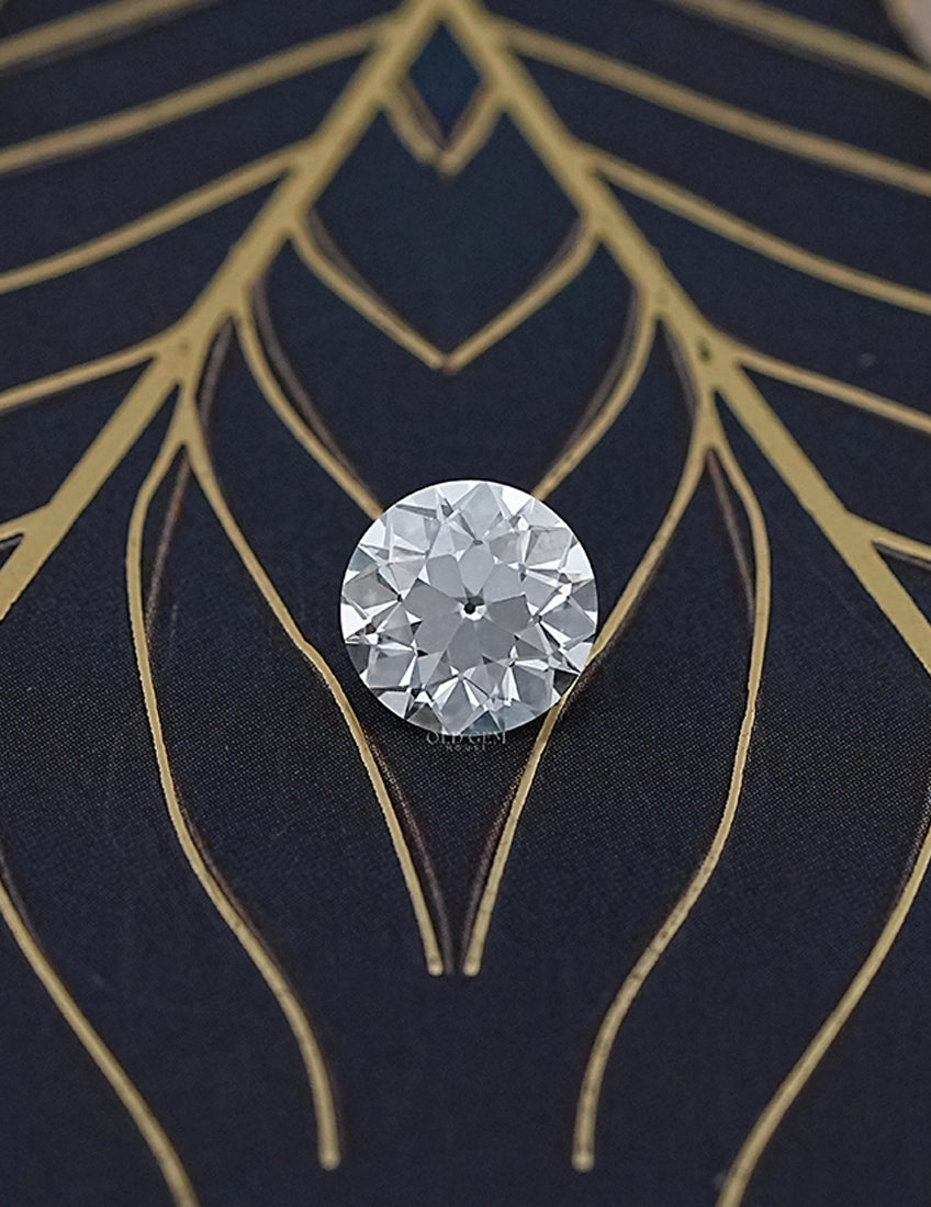 OEC Round Loose Lab Diamond -- 3.55 Ct