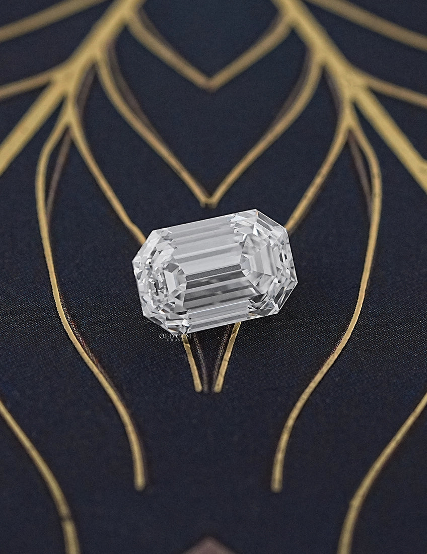 Certified Old Mine Emerald Lab Grown Diamond (Demo - Not selling) Lab Grown Diamond