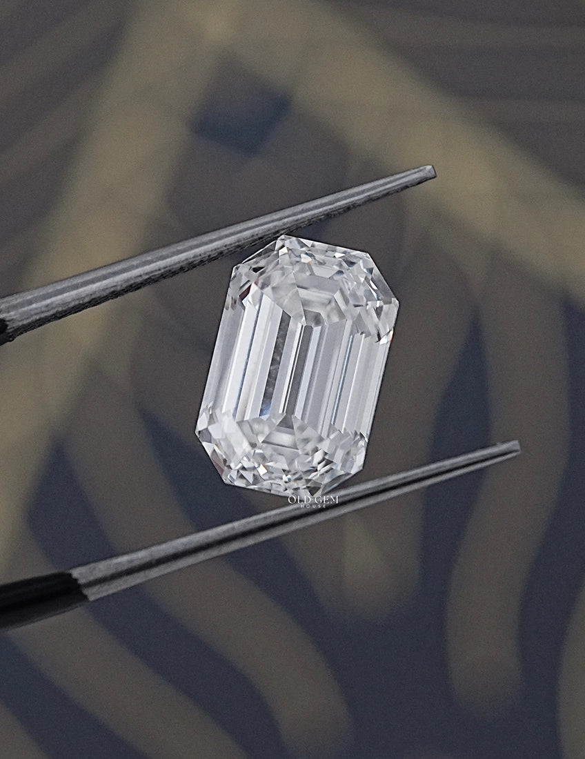 Certified Old Mine Emerald Lab Grown Diamond (Demo - Not selling) Lab Grown Diamond
