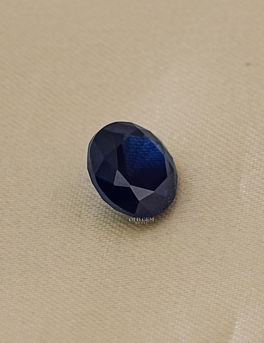 Sapphire Blue Round Cut Loose Gemstone Gemstone
