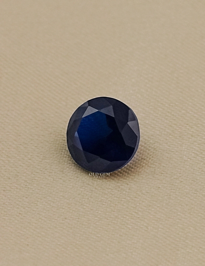 Sapphire Blue Round Cut Loose Gemstone Gemstone