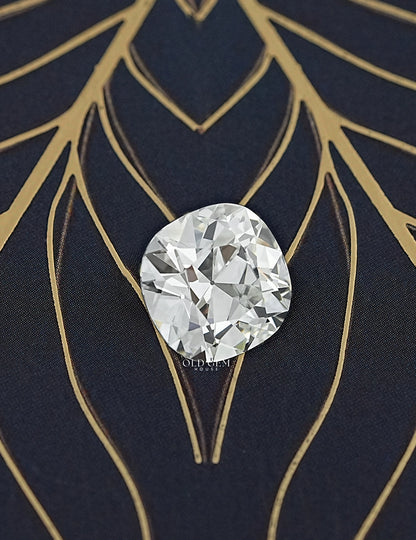 6.10 Carat Old Mine Cushion Lab Loose Diamond