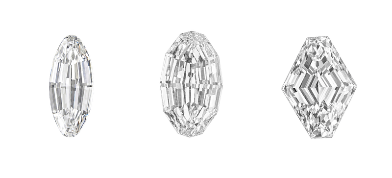 STEP CUT DIAMONDS