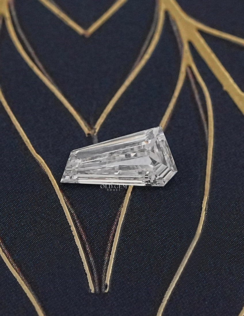 Antique Step Cut Lab Grown Loose Diamond Lab Grown Diamond