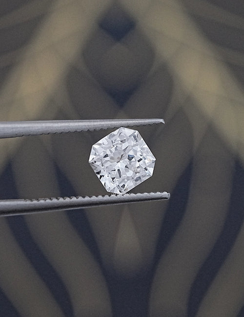 Antique Radiant Cut Lab Grown Loose Diamond