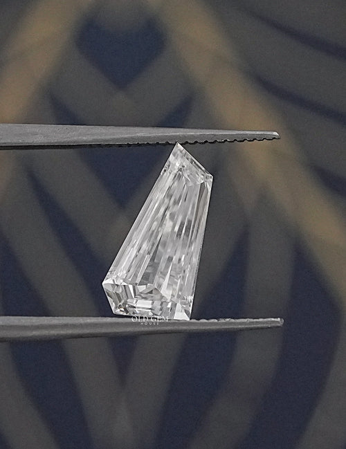 Antique Step Cut Lab Grown Loose Diamond
