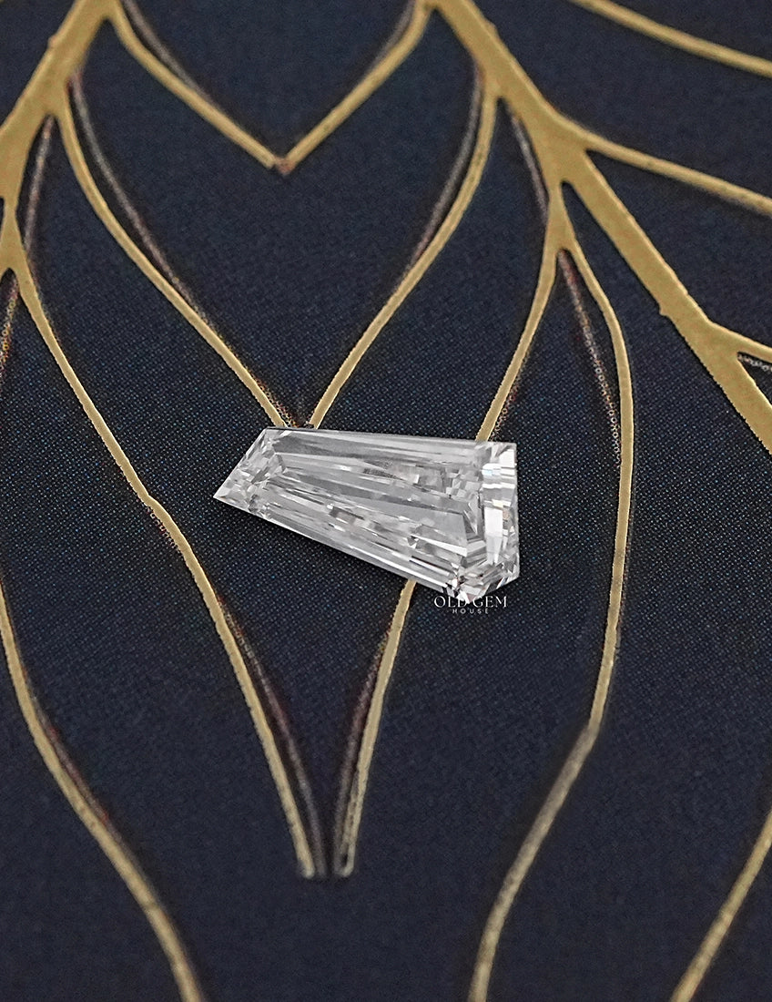 Antique Step Cut Lab Grown Loose Diamond Lab Grown Diamond