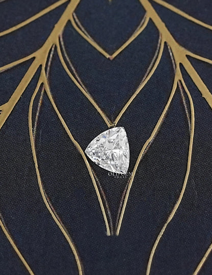 Antique Trillion Shape Lab Grown Diamond