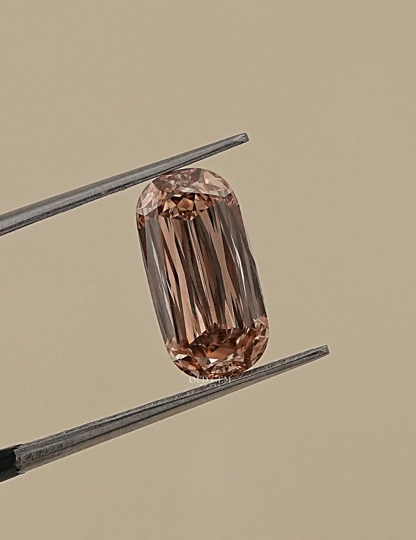 Champagne Criss Cut Lab Loose Diamond Lab Grown Diamond