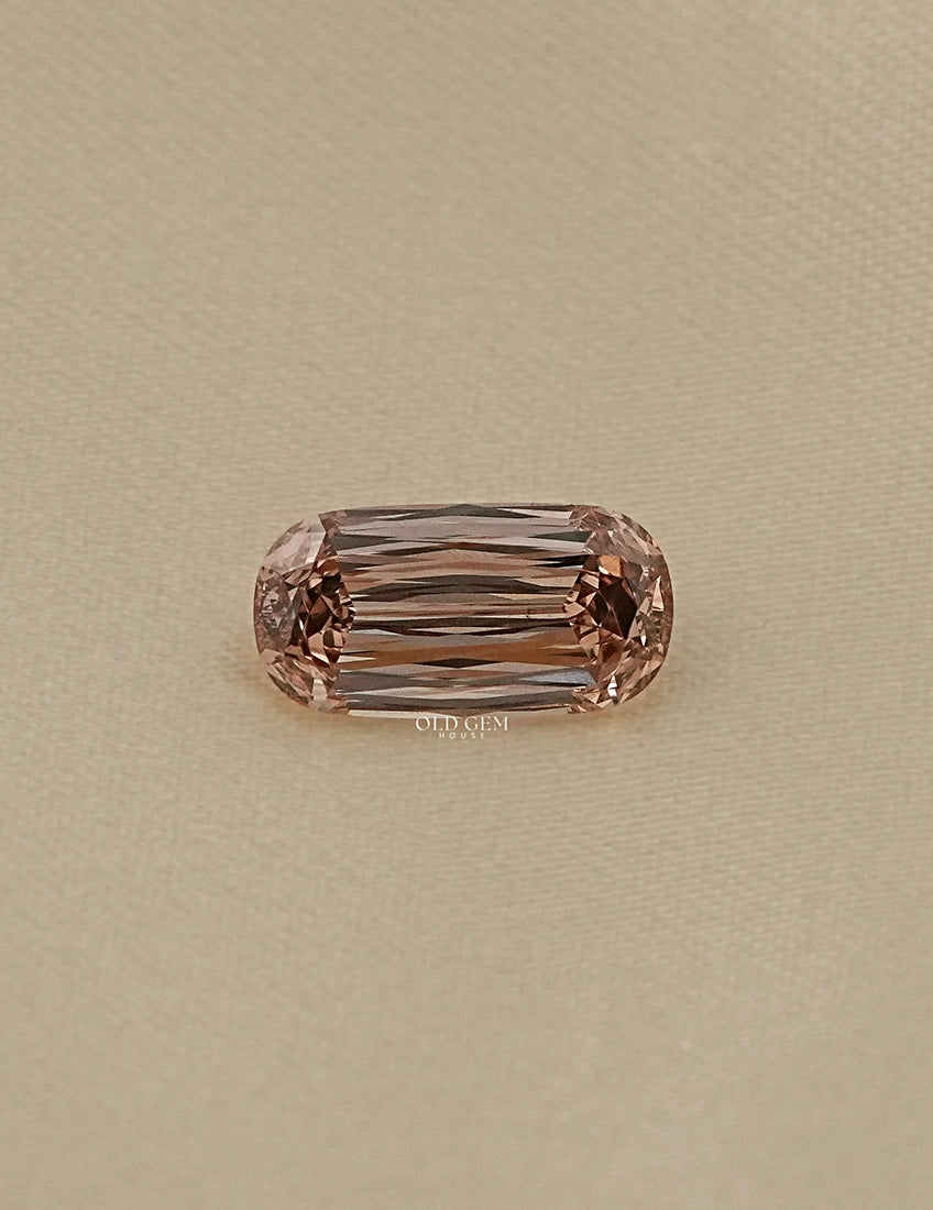Champagne Criss Cut Lab Loose Diamond Lab Grown Diamond