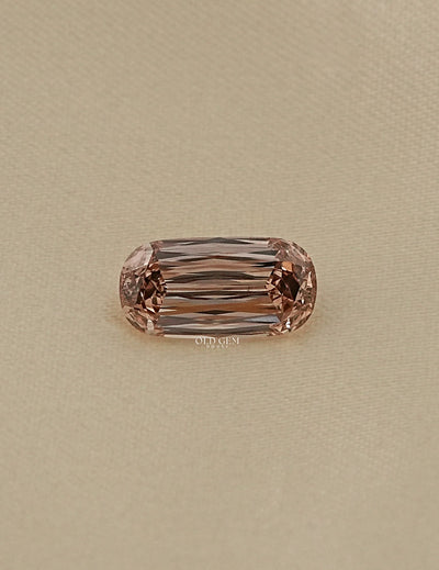 Champagne Criss Cut Lab Loose Diamond