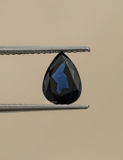 Pear Shape Blue Sapphire Gemstone