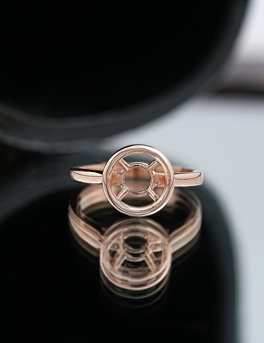 Old European Semi Mount Ring