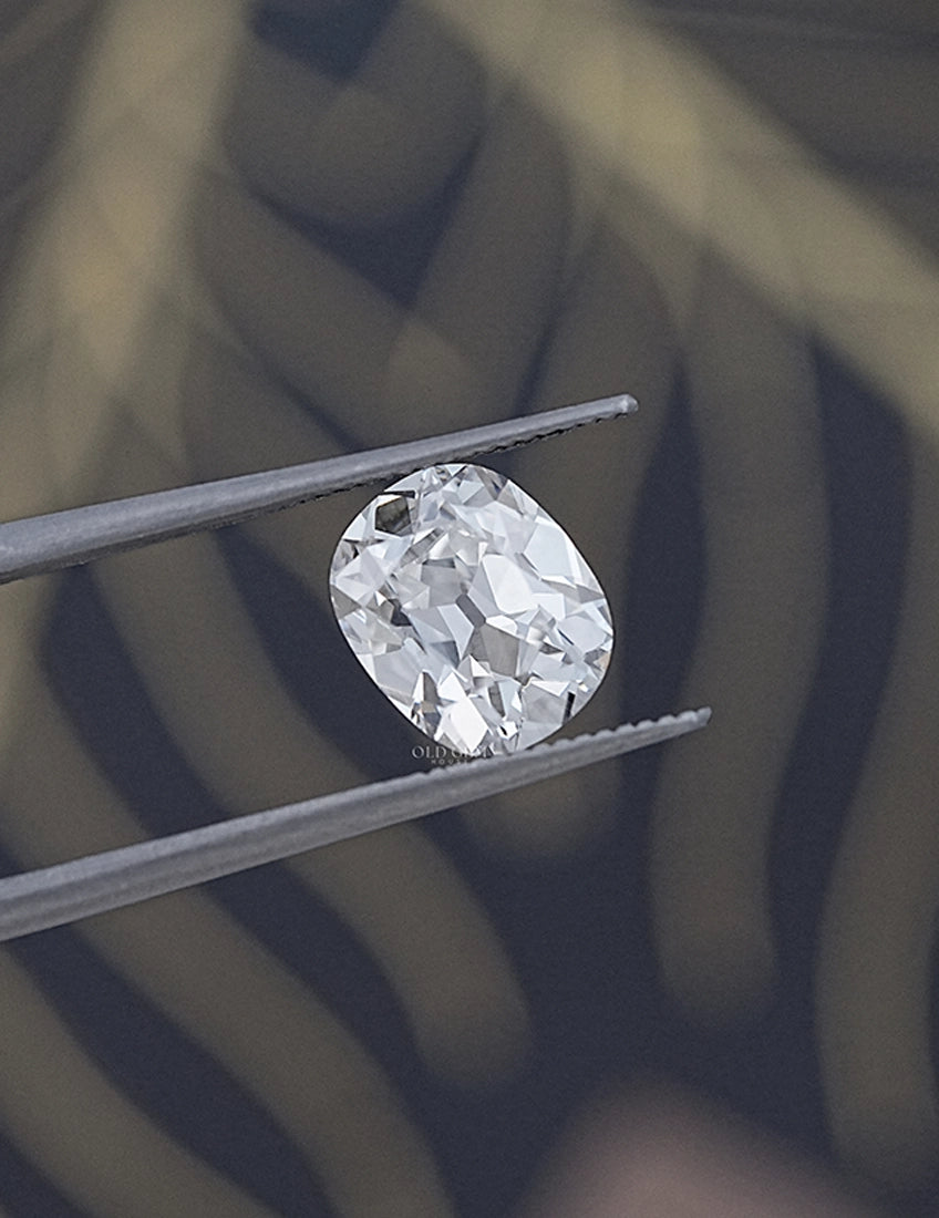 Elongated Old Mine Cushion Lab Diamond