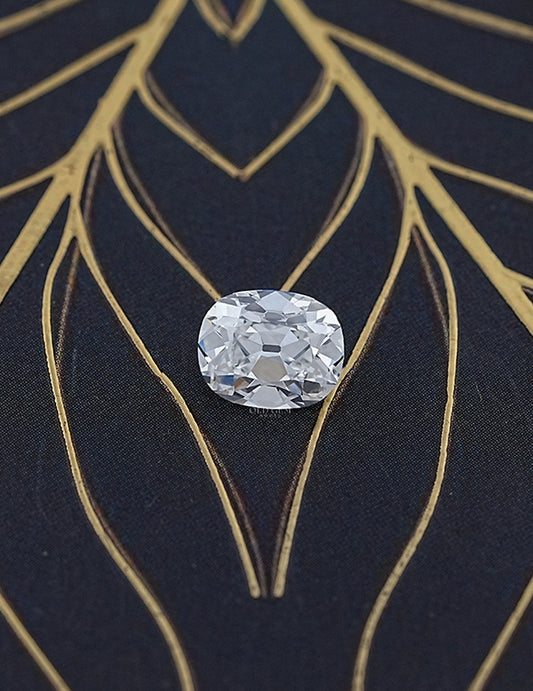 Elongated Old Mine Cushion Lab Diamond