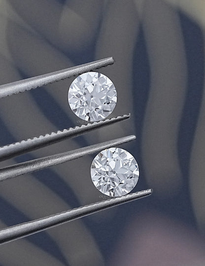 Lab Grown Old European Round Cut Diamond Pairs Lab Grown Diamond