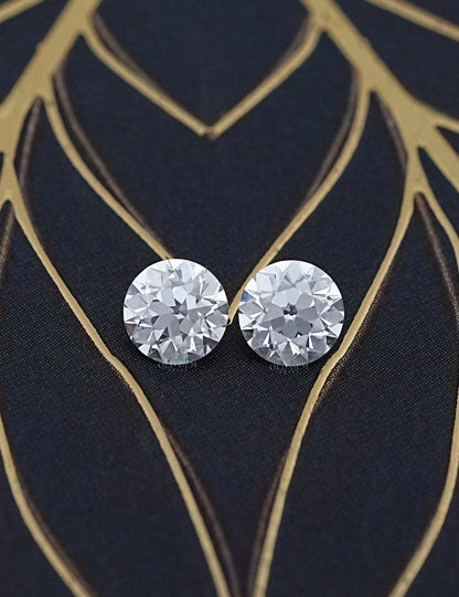 Lab Grown Old European Round Cut Diamond Pairs Lab Grown Diamond