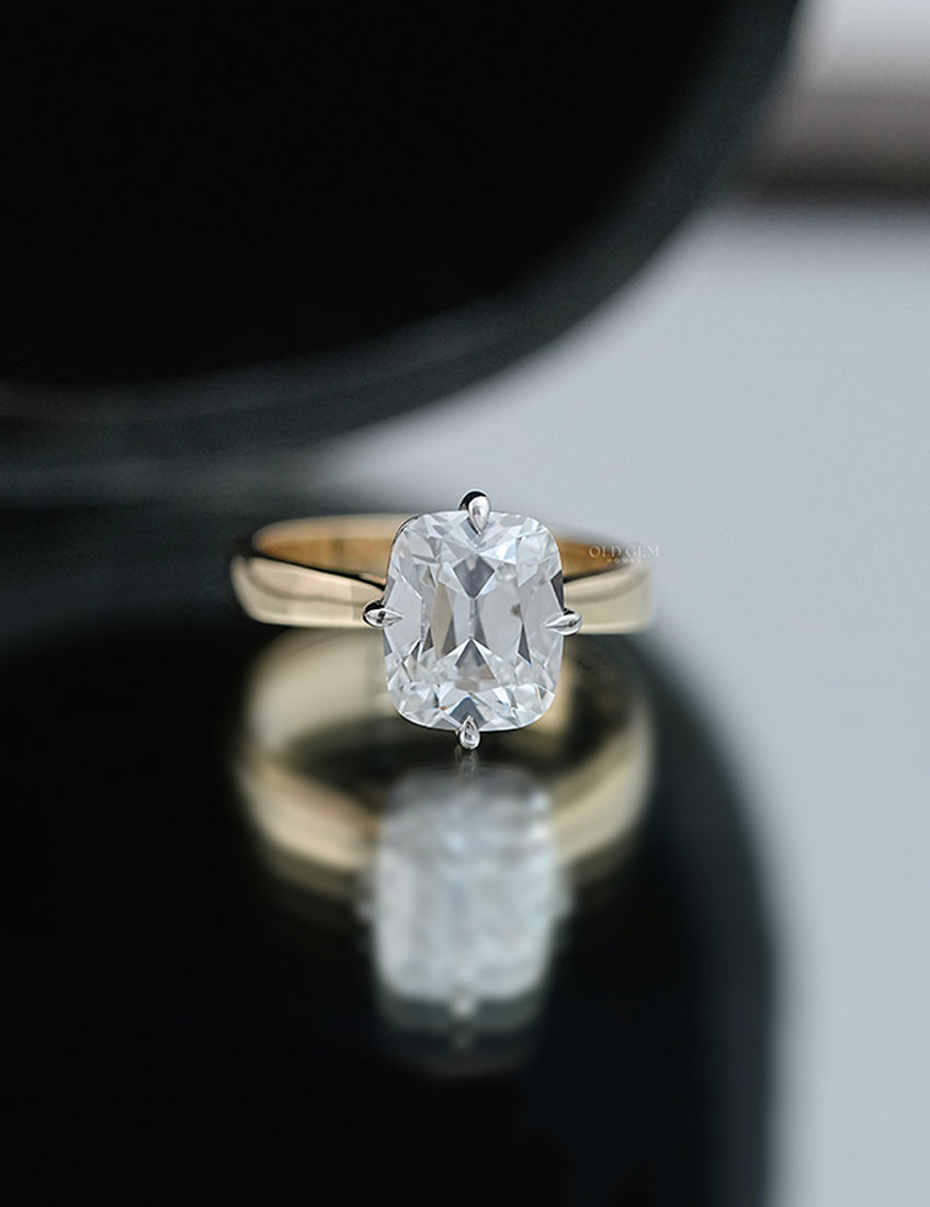 Old Mine Cushion Ring