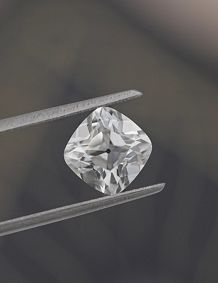 Square-Shape Old Mine Cushion Lab Diamond -- 3.02 Ct