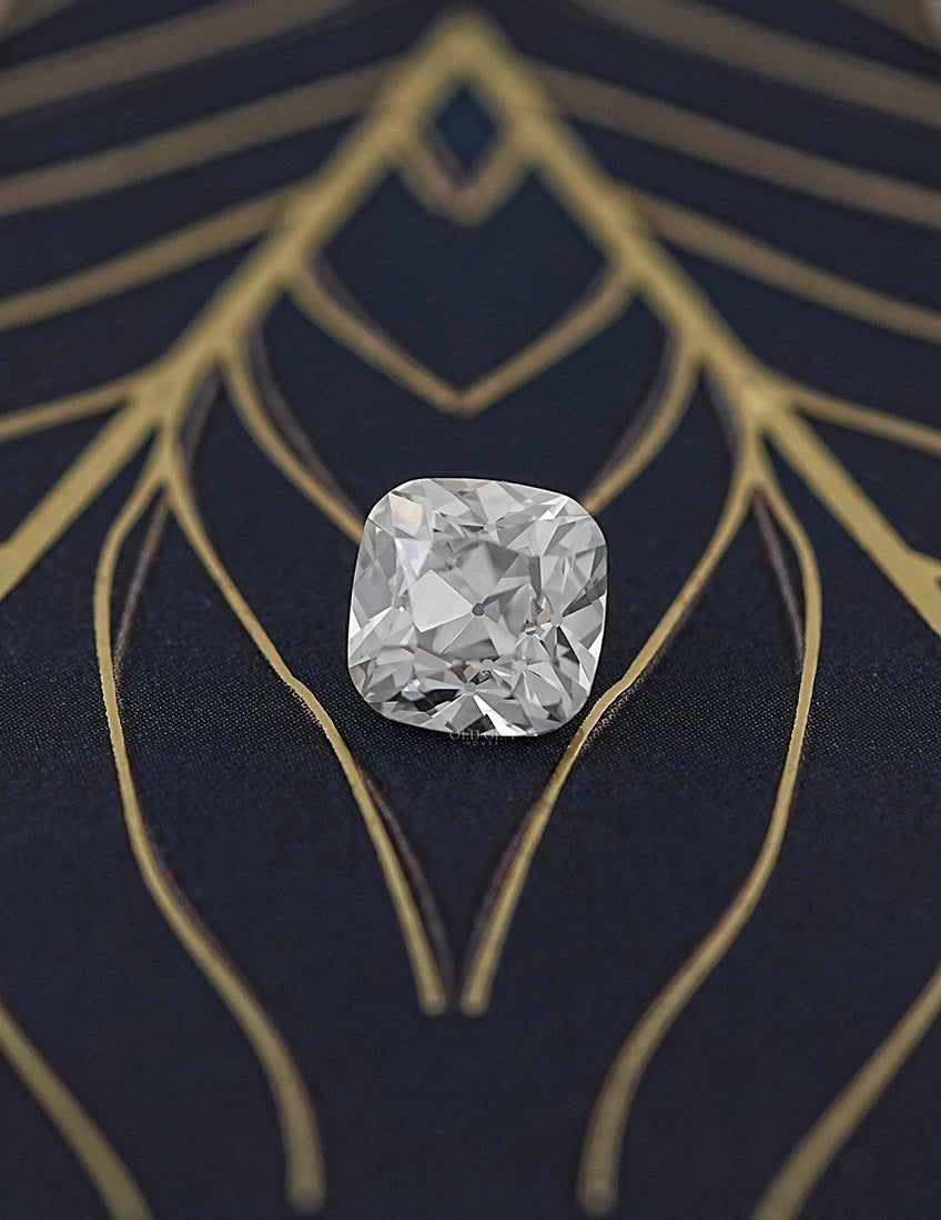 Square-Shape Old Mine Cushion Lab Diamond -- 3.20 Ct