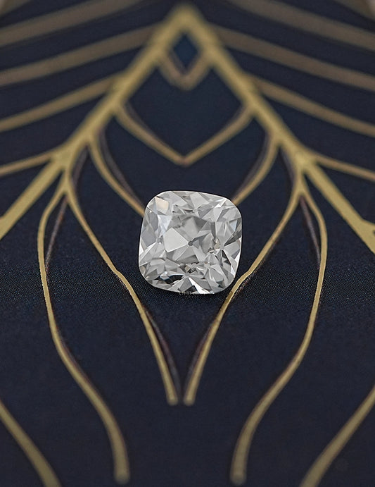 Square-Shape Old Mine Cushion Lab Diamond -- 3.20 Ct