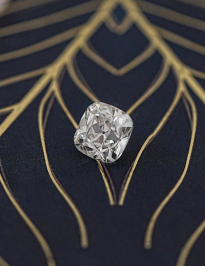 Square-Shape Old Mine Cushion Lab Diamond -- 3.20 Ct