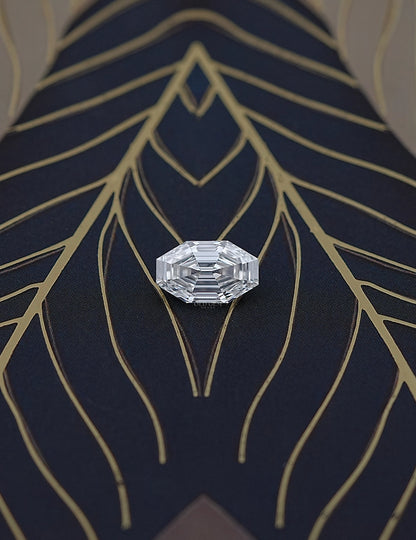 Old Mine Emerald-Octagon Lab Diamond -- 3.20 Ct