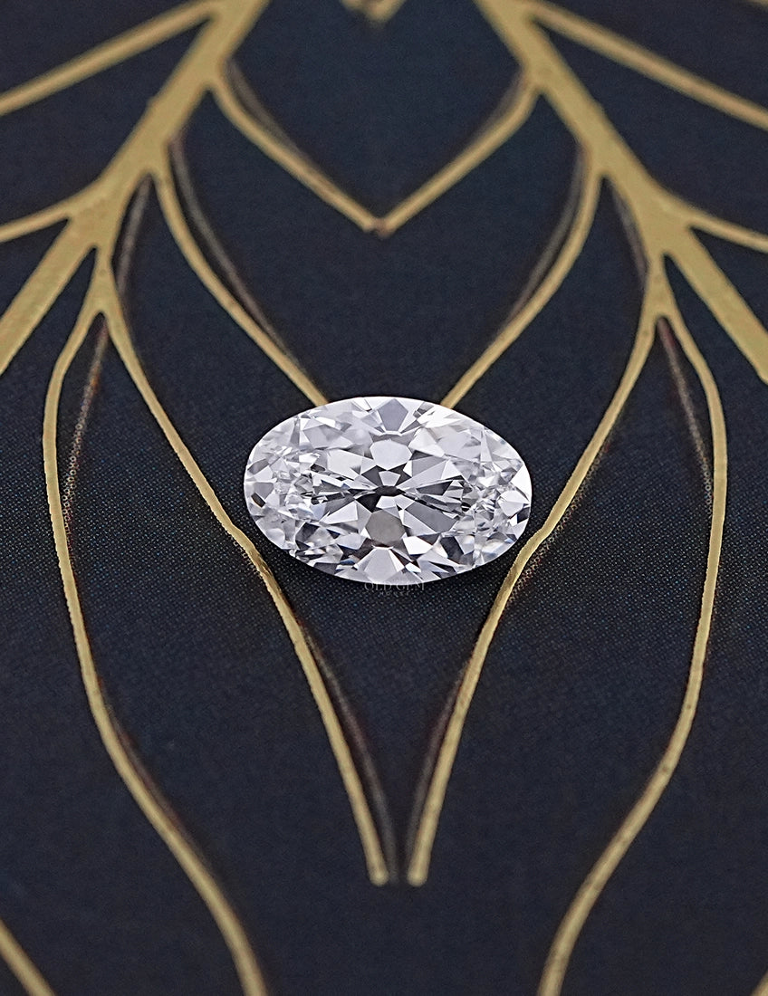 Old Mine Oval Lab Diamond -1.95 Ct