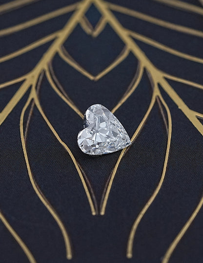 Old Mine Heart Lab Diamond - 2.06 Ct