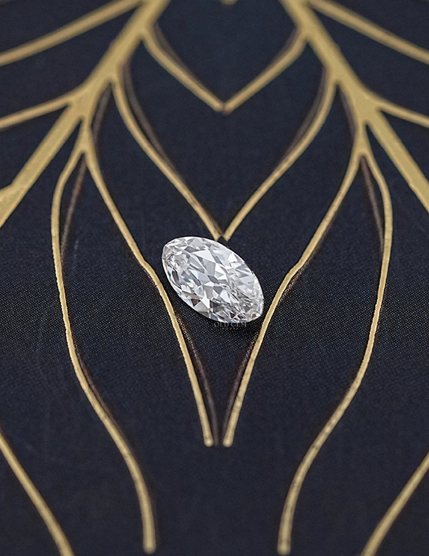 Old Mine Oval Lab Diamond