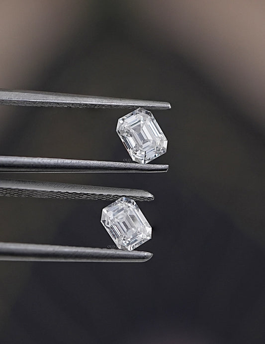 Old Mine Asscher Lab Diamond -- 1.07 TCW