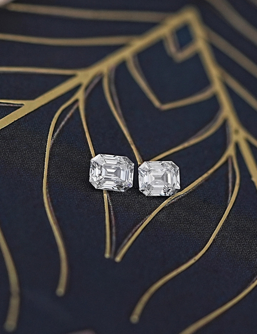 Old Mine Asscher Lab Diamond -- 1.07 TCW